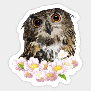 Royal Owl Sticker